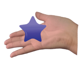 my hand say sticker #14970186