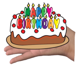 my hand say sticker #14970191