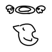 kiji and hito sticker #14970501