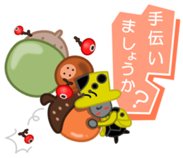 Me a ladybug gentleman. sticker #14970536