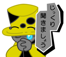 Me a ladybug gentleman. sticker #14970547