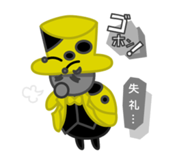 Me a ladybug gentleman. sticker #14970548