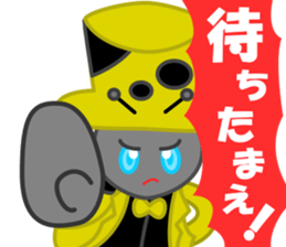 Me a ladybug gentleman. sticker #14970549