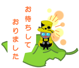 Me a ladybug gentleman. sticker #14970561