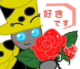 Me a ladybug gentleman. sticker #14970573