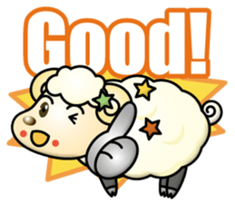 sheep-boy sticker #14970887