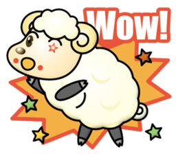 sheep-boy sticker #14970888