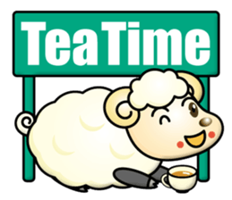 sheep-boy sticker #14970889