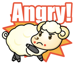 sheep-boy sticker #14970890