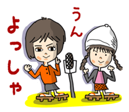 Hanako"Osaka comic act wind!" sticker #14970922