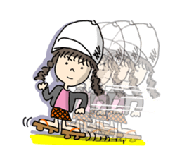 Hanako"Osaka comic act wind!" sticker #14970933