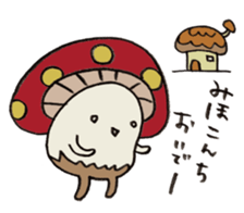 It's a mihoko mushroom. sticker #14971706