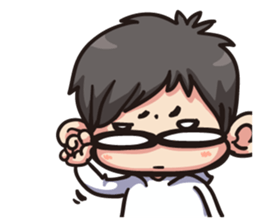 Hi, This is me 3 sticker #14971981