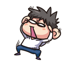 Hi, This is me 3 sticker #14971985