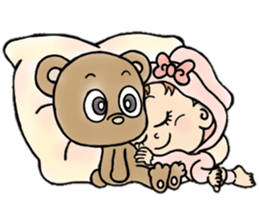 playful babys sticker #14972031