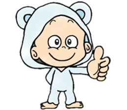 playful babys sticker #14972032