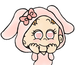 playful babys sticker #14972035