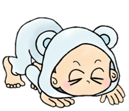 playful babys sticker #14972038