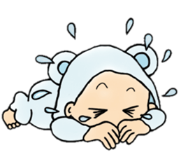 playful babys sticker #14972040