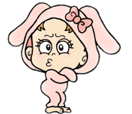 playful babys sticker #14972043