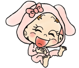 playful babys sticker #14972045