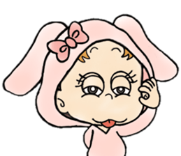playful babys sticker #14972051