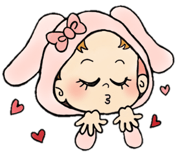 playful babys sticker #14972055