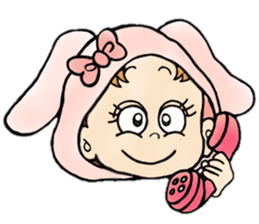 playful babys sticker #14972057