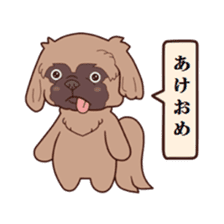 my talking dog 02 sticker #14972213