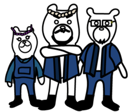 Kuma Senpai & Kumatton sticker #14973224