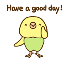 Budgies Fickle Greeting sticker #14973416