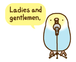Budgies Fickle Greeting sticker #14973419