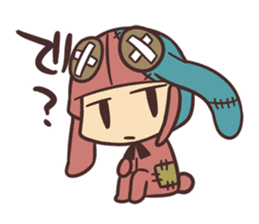 Spiritless rabitt sticker #14973655