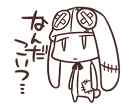 Spiritless rabitt sticker #14973656