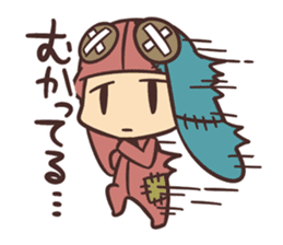 Spiritless rabitt sticker #14973665