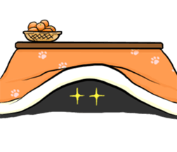 Winter in Japan with Tama-Todo Sticker sticker #14974786