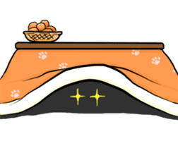 Winter in Japan with Tama-Todo Sticker sticker #14974786