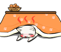 Winter in Japan with Tama-Todo Sticker sticker #14974787