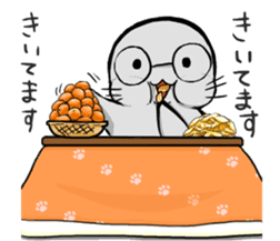 Winter in Japan with Tama-Todo Sticker sticker #14974789