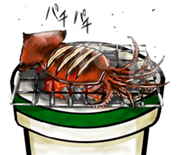 Winter in Japan with Tama-Todo Sticker sticker #14974797