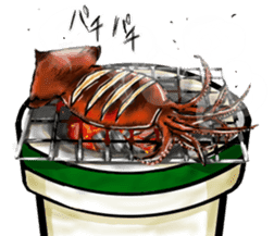 Winter in Japan with Tama-Todo Sticker sticker #14974797