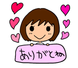 LOVE hirosimaben GIRL sticker #14975237