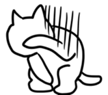 OMG failed cat 4 sticker #14976209