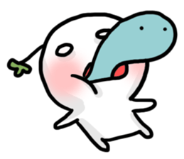 White Eye Man sticker #14976890