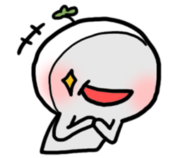 White Eye Man sticker #14976893