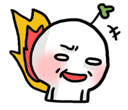 White Eye Man sticker #14976899