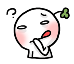 White Eye Man sticker #14976900