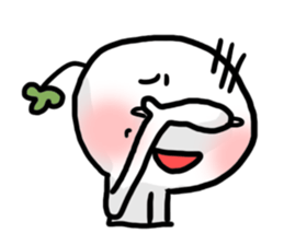 White Eye Man sticker #14976905