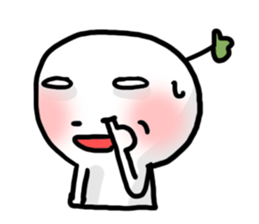 White Eye Man sticker #14976909