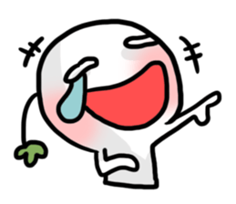 White Eye Man sticker #14976910